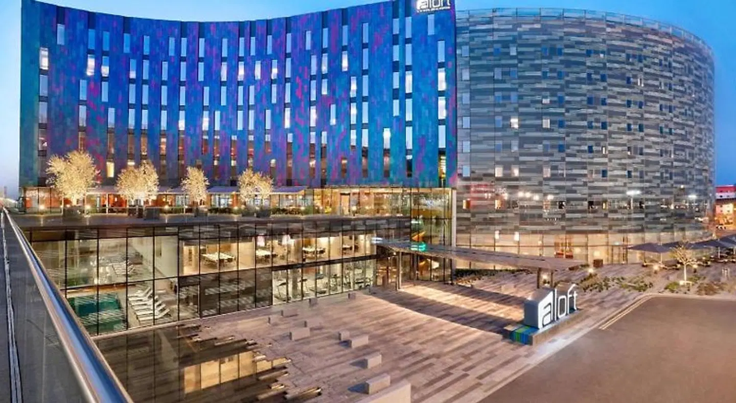 Aloft London Excel Terrasse