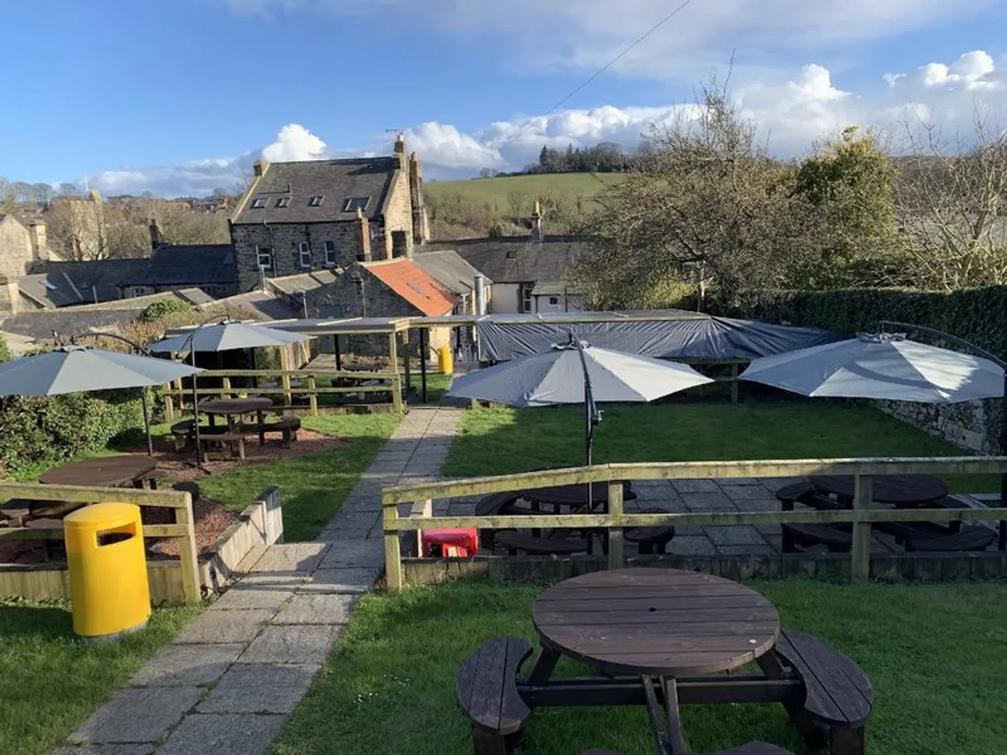 Turks Head Rothbury Terrasse