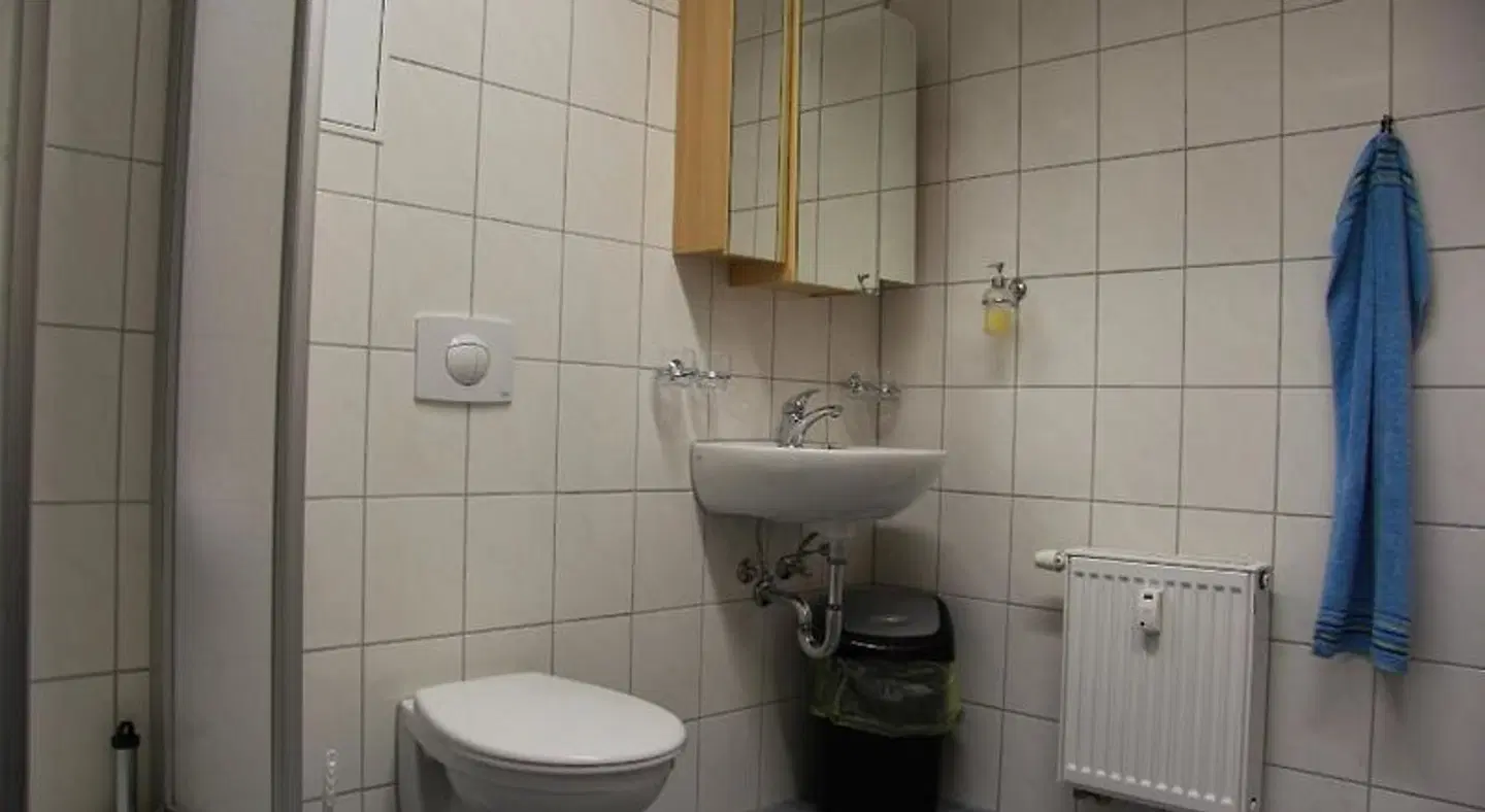 Pension Take Off Badezimmer