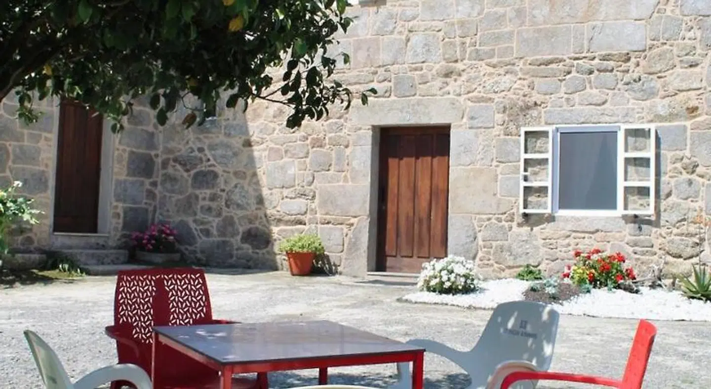 Albergue Rectoral San Mamede da Pena EXCLUSIVE FOR PILGRIMS Terrasse