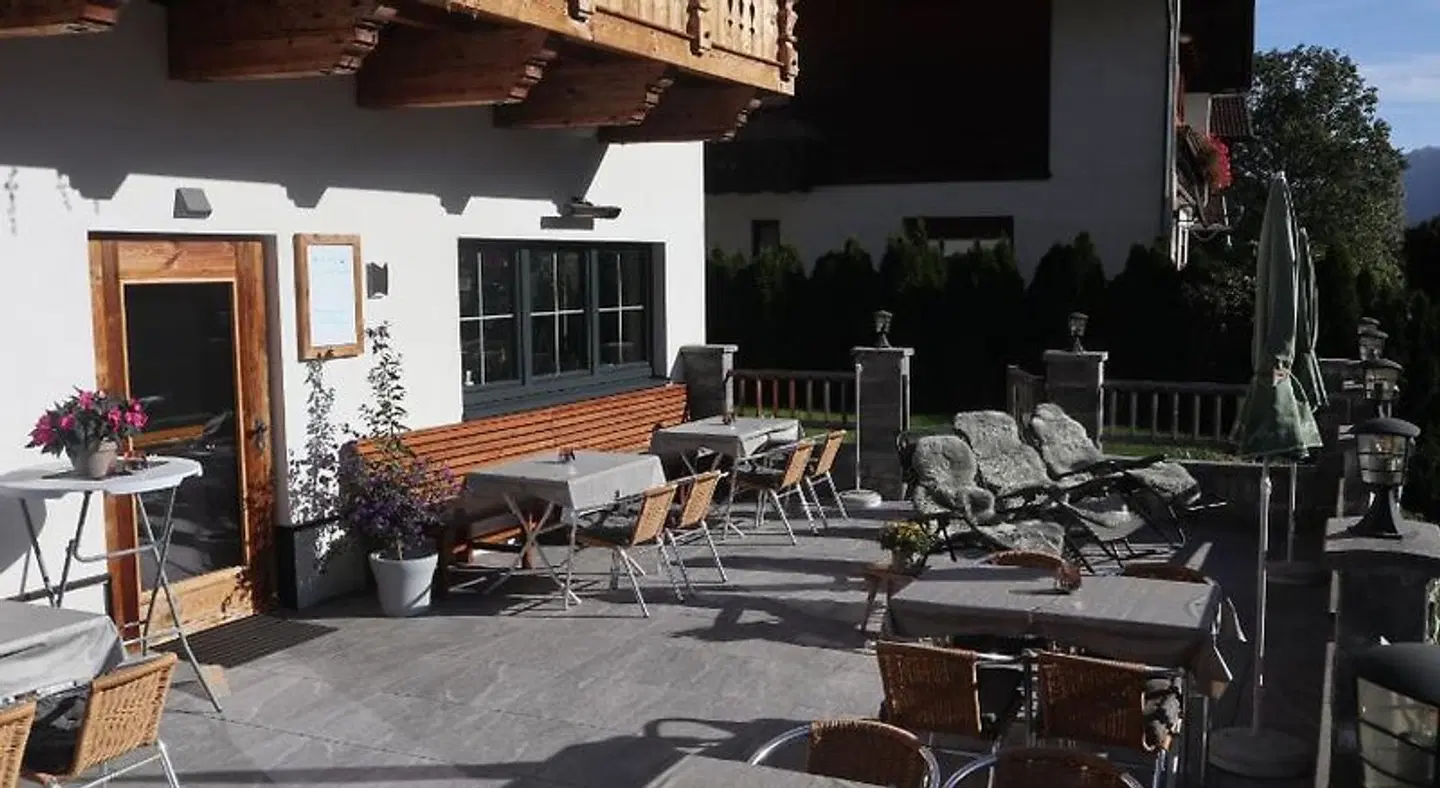 Hotel Bergmahd Terrasse