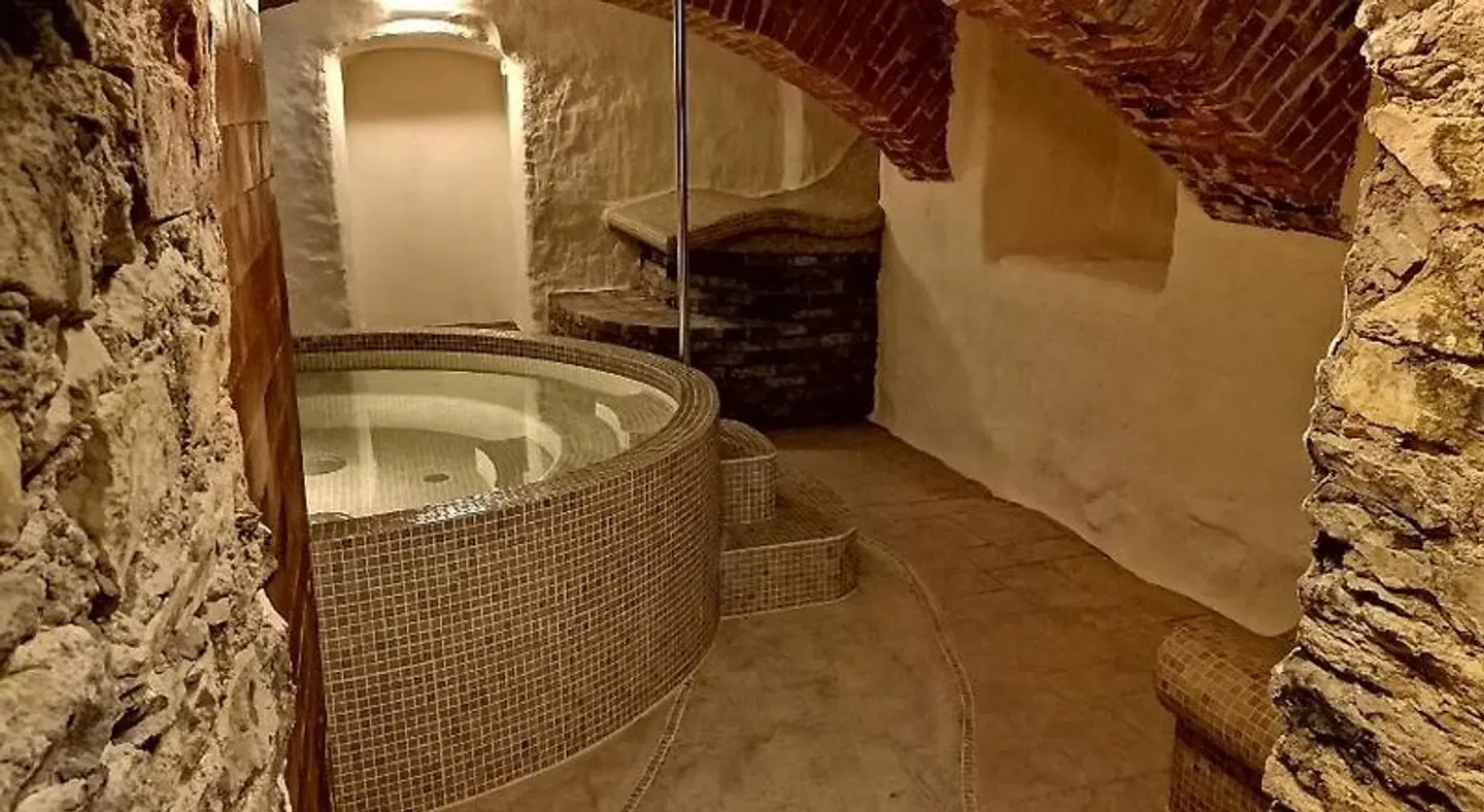 Kernu Manor Resort Badezimmer