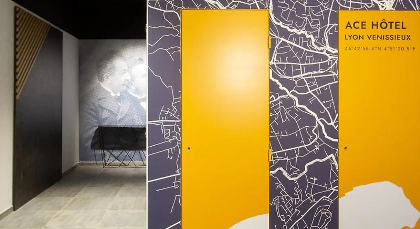 ACE Hotel Lyon Venissieux Parc des Expositions Badezimmer