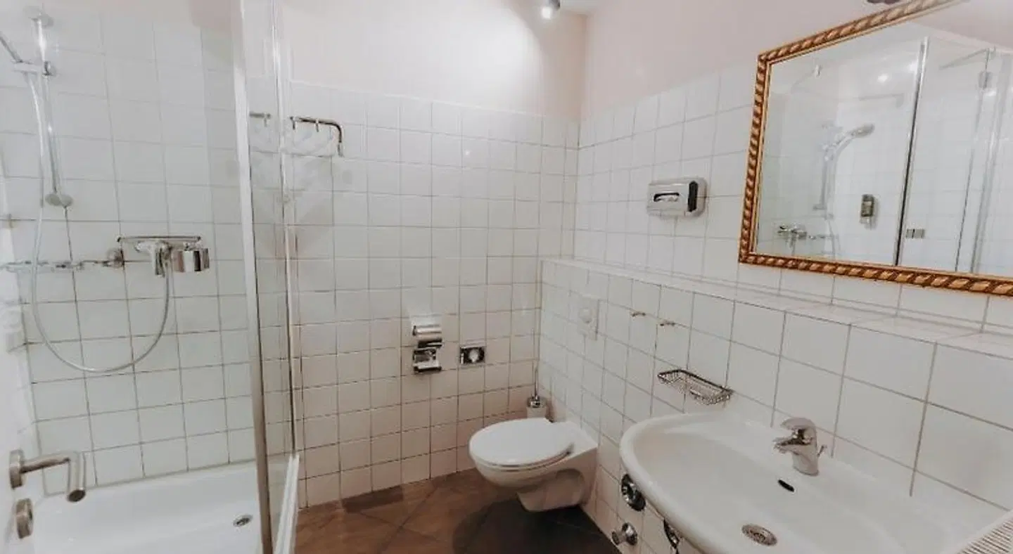 Ferienwohnungen am Holstentor Badezimmer