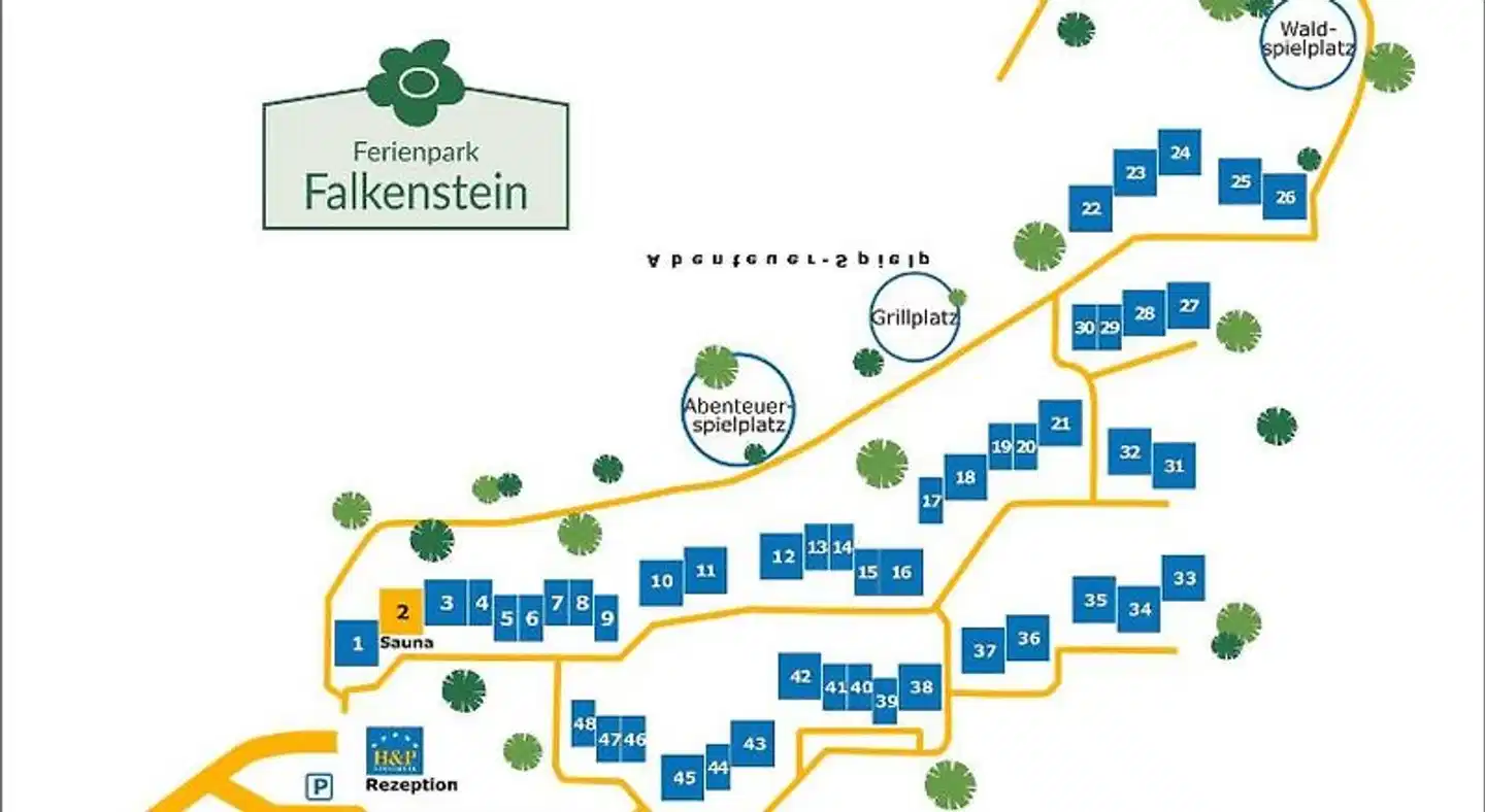 Ferienpark Falkenstein Modellaufnahme