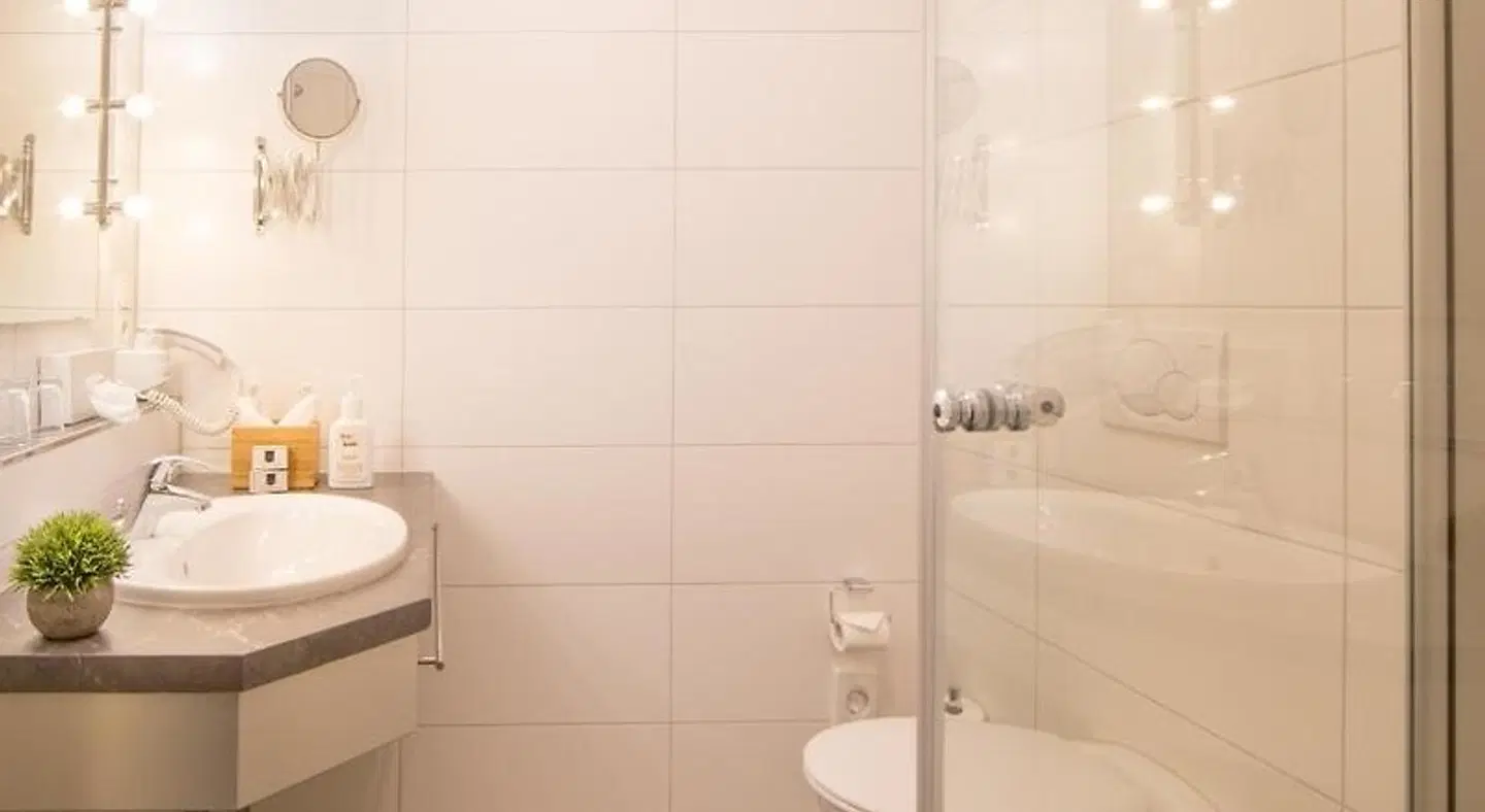 Am Kurpark Späth Badezimmer