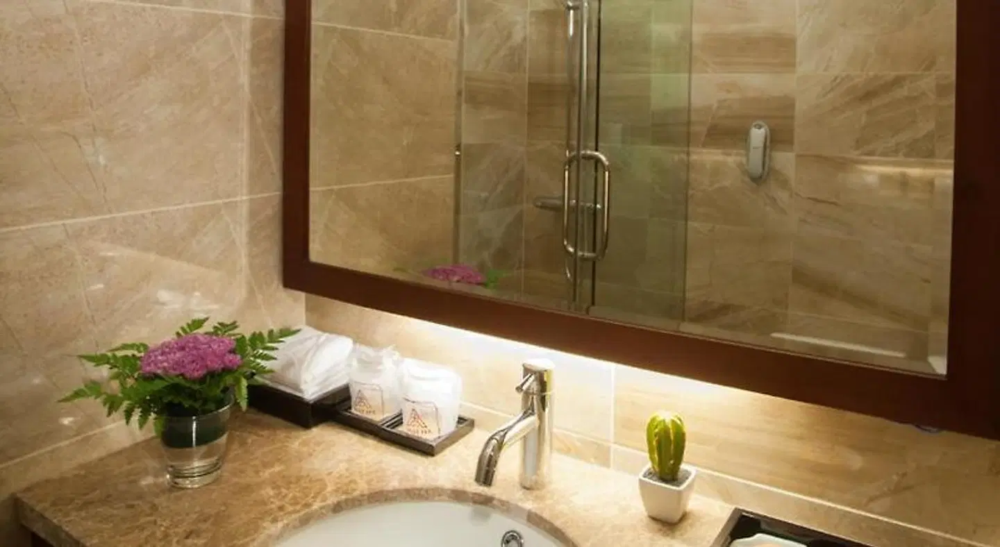 Nhat Ha 3 Hotel Badezimmer