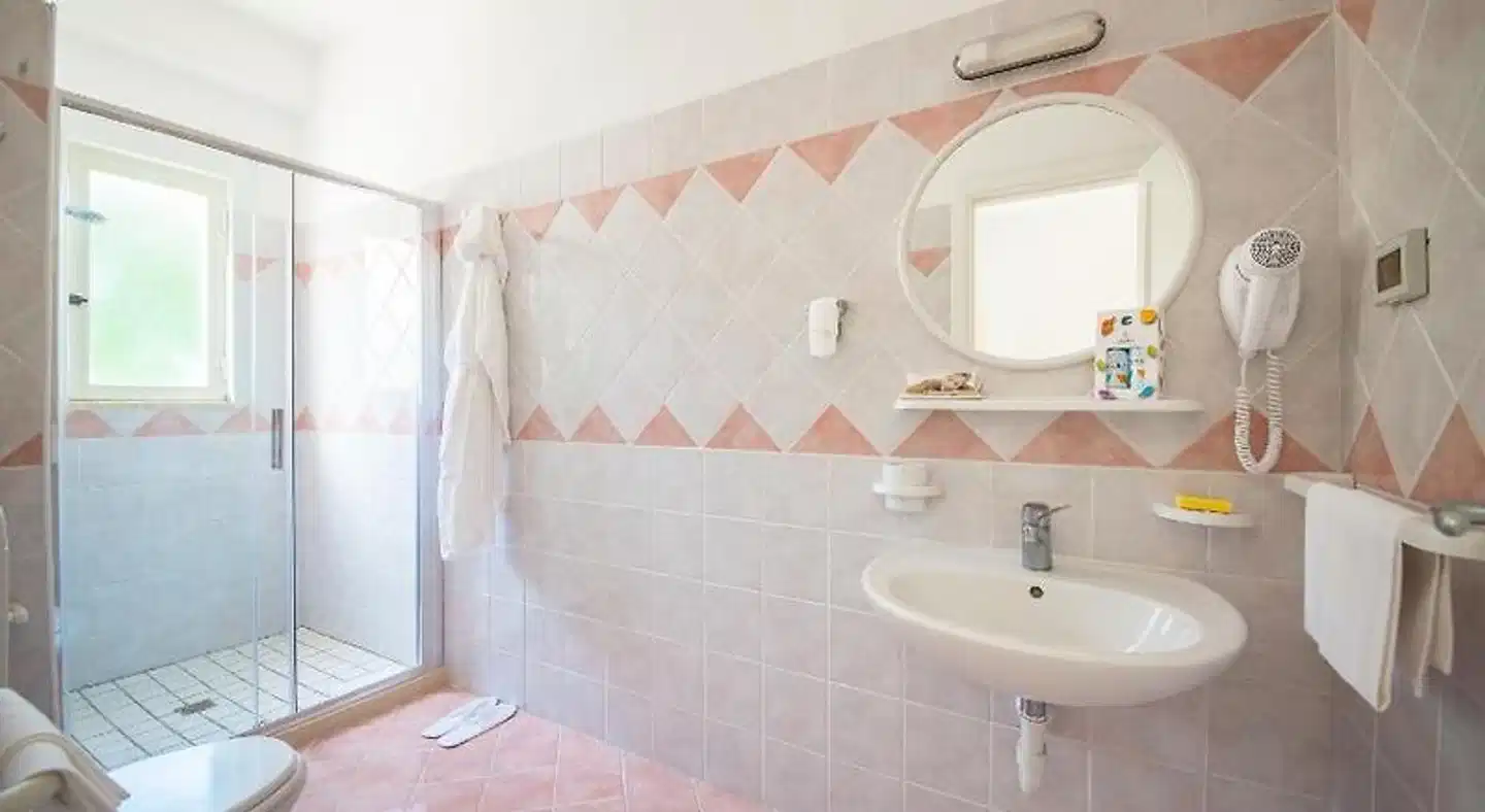 Hotel Parco delle Agavi Badezimmer
