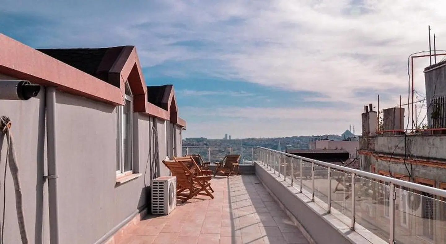 Hotel Des Arts - Istanbul Terrasse