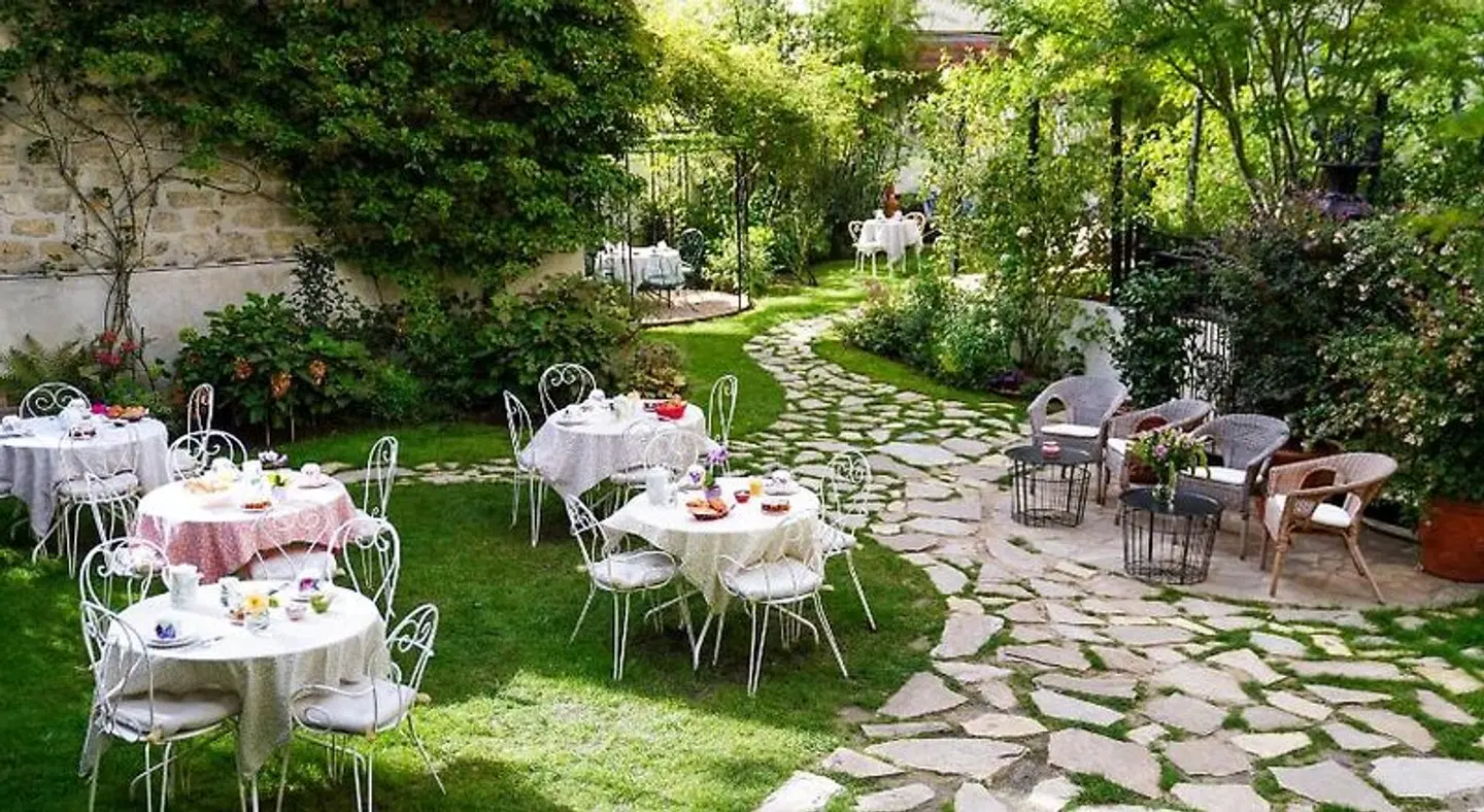 Hotel Villa Escudier Garten