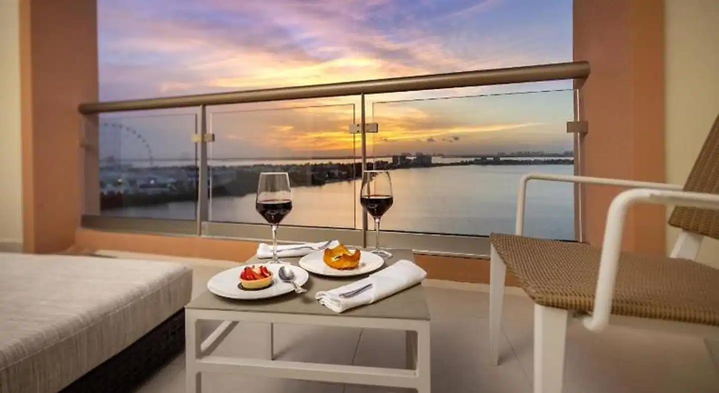 Beach Palace-All Inclusive Terrasse