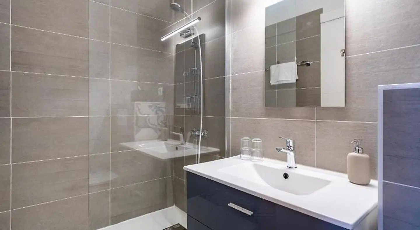 Hotel Vendome Badezimmer