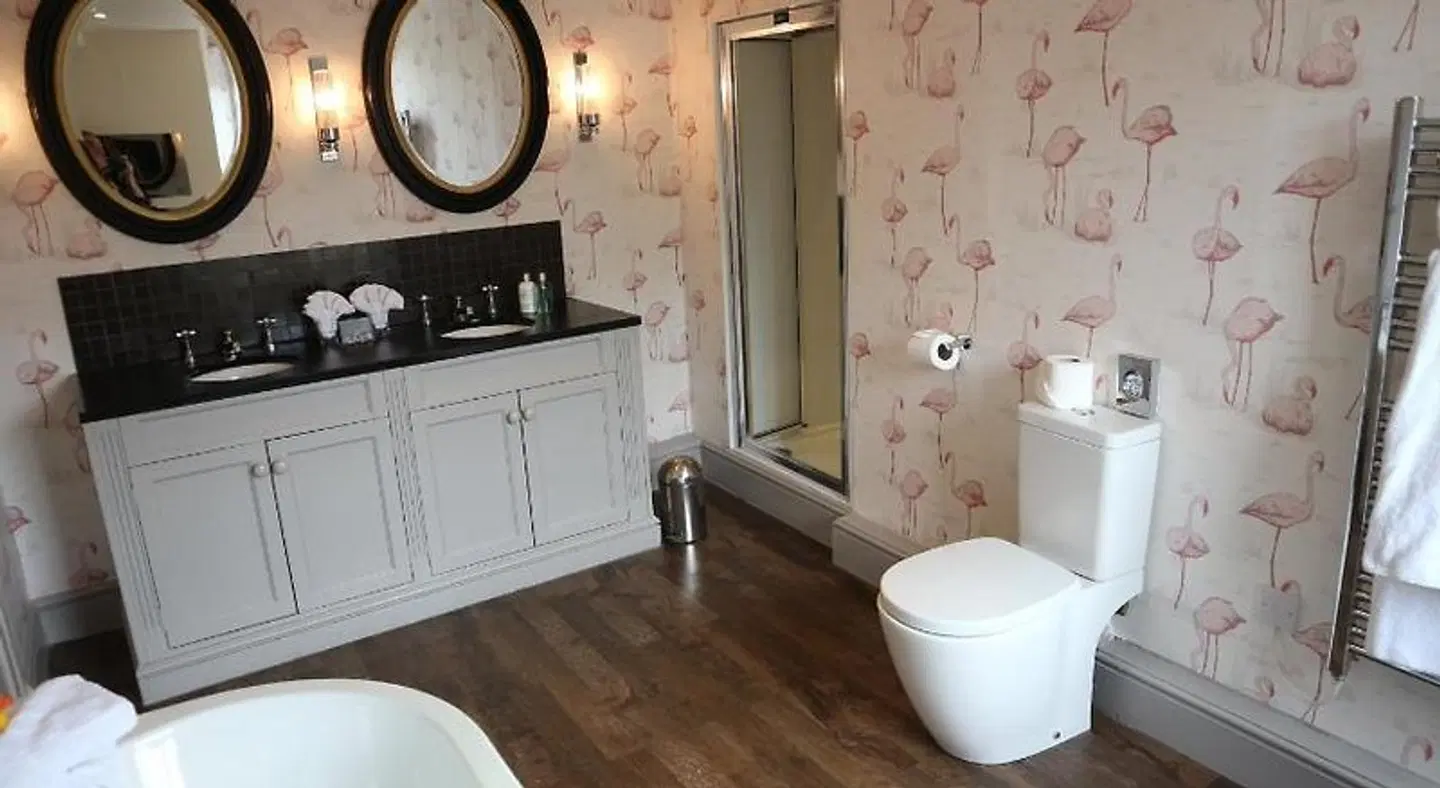 The Manor House Hotel Badezimmer