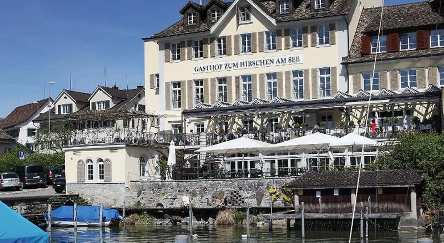 Hirschen am See Terrasse