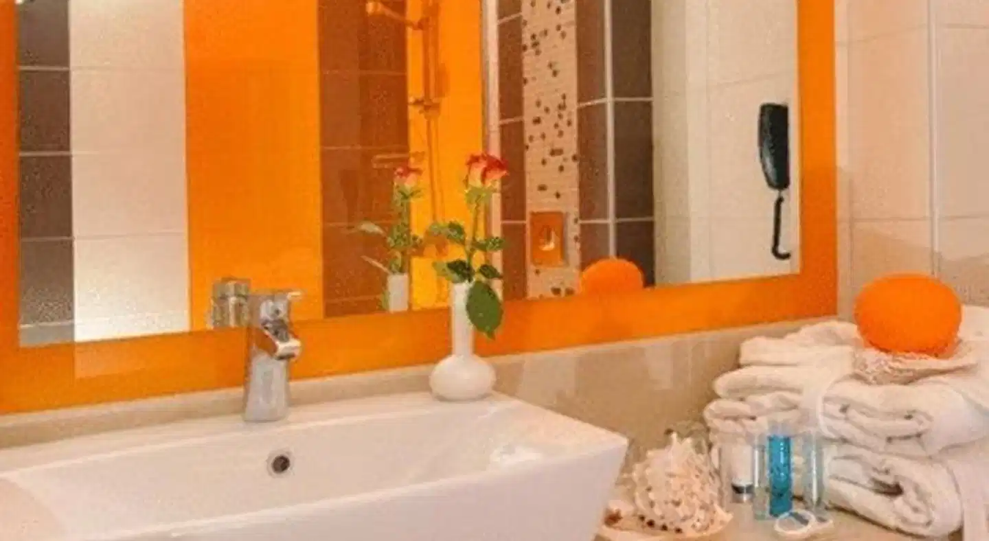 Elektra Hotel & Spa Badezimmer