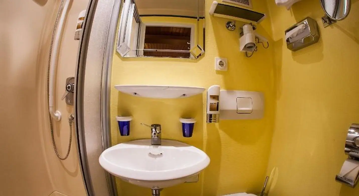 Hotel-Restaurant Hackteufel Badezimmer