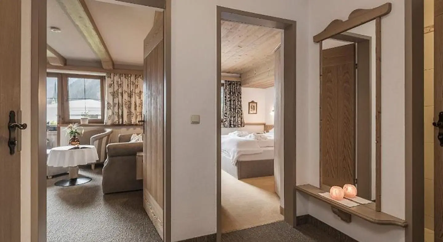 Apparthotel Veronika Badezimmer