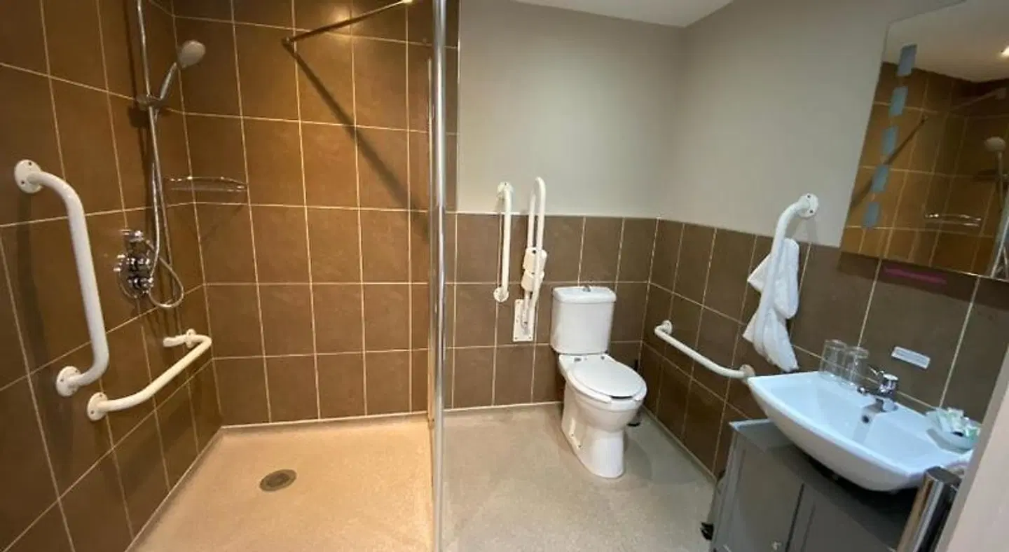 The Three Horseshoes Hotel Badezimmer