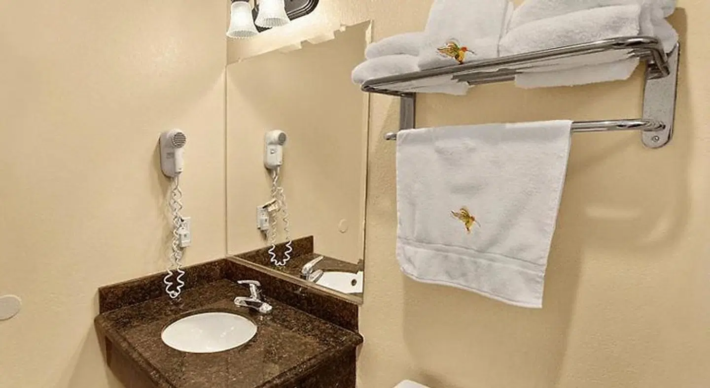 Hotel 414 Anaheim Badezimmer