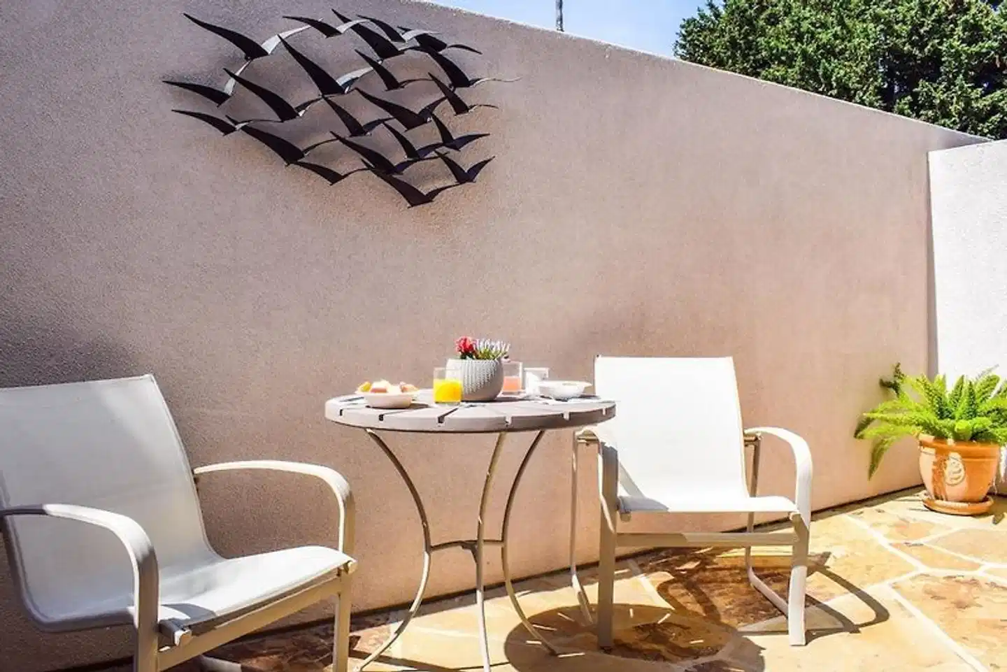 Beachside Inn Terrasse