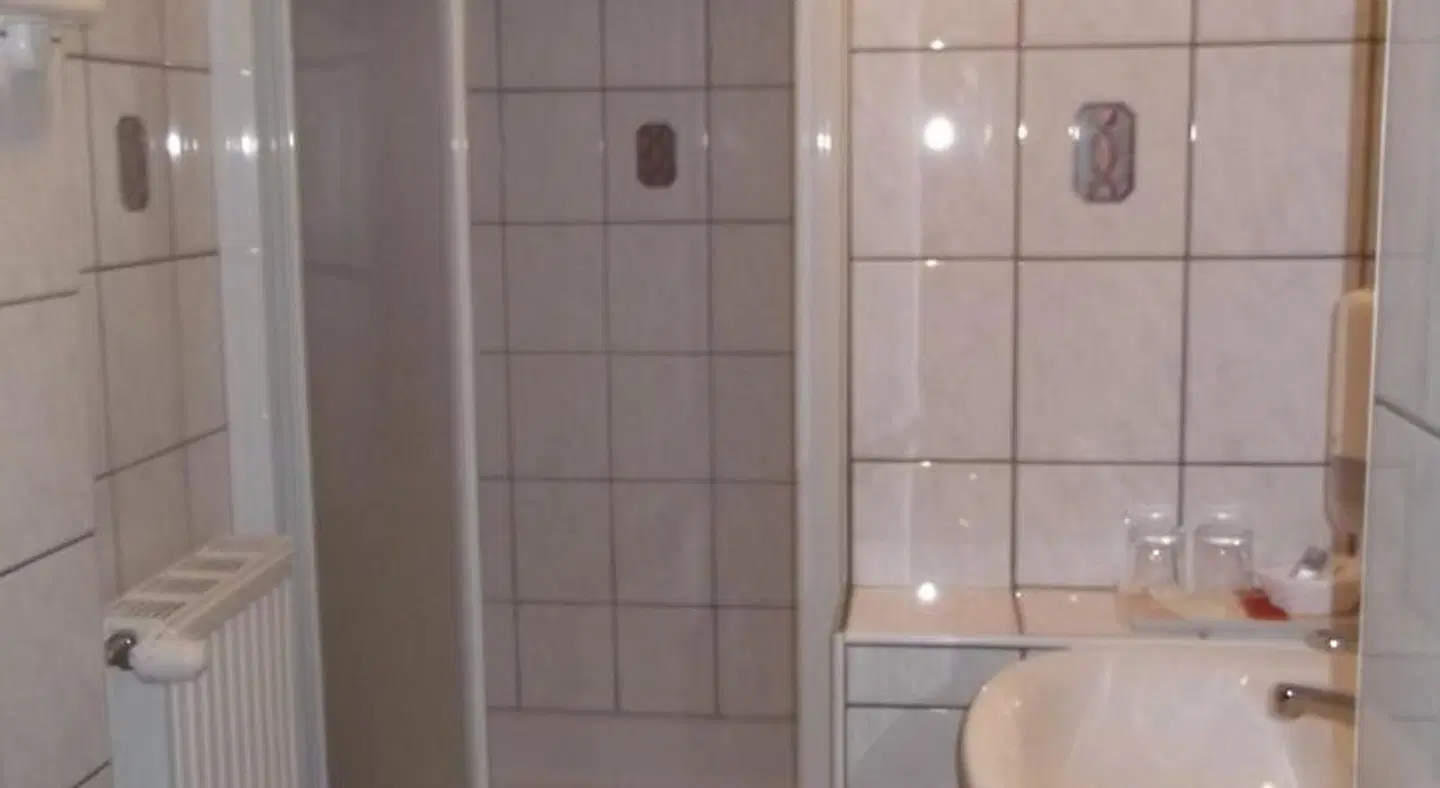 Pension Feiken Badezimmer