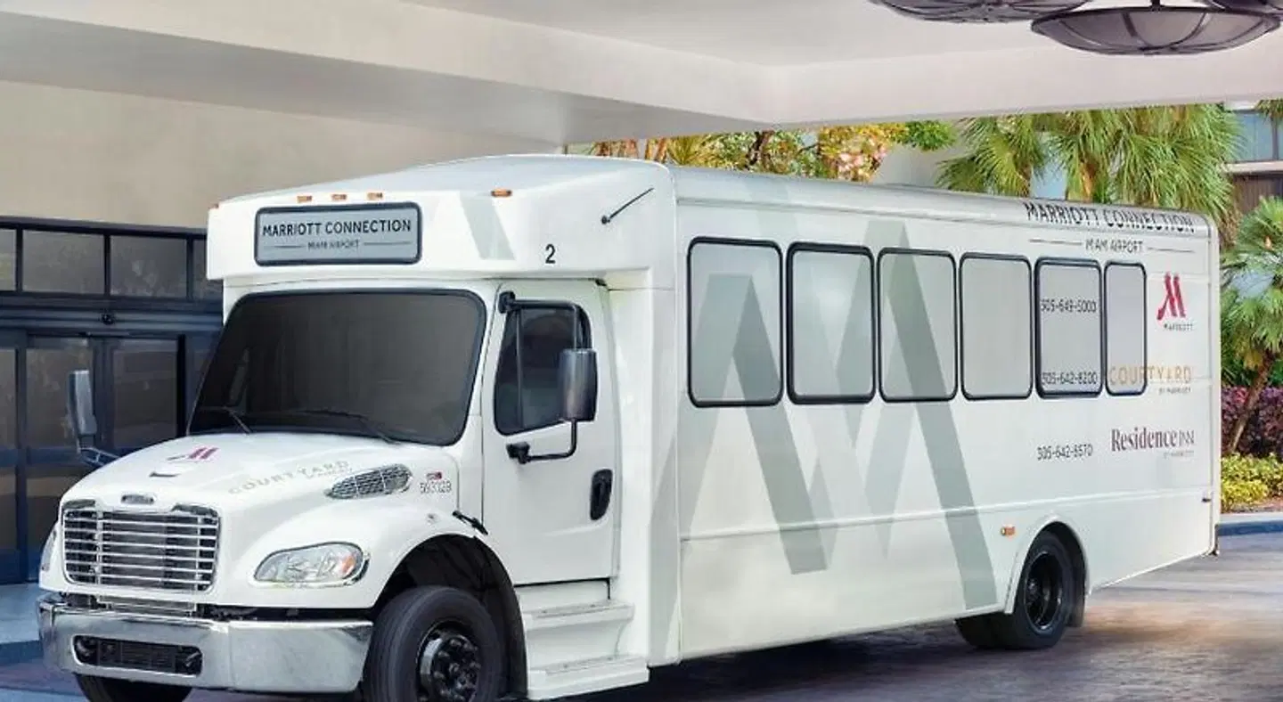 Miami Airport Marriott Badezimmer