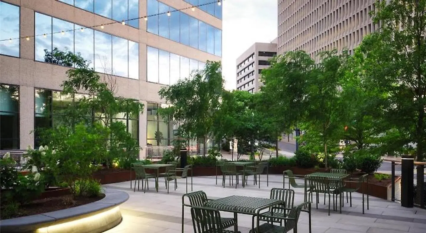 DoubleTree by Hilton Downtown Nashville Terrasse