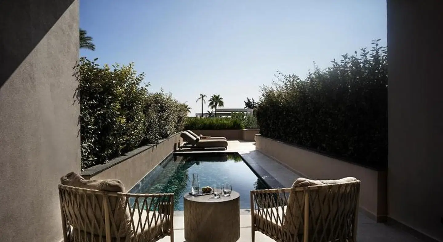 Ammades All Suites Beach Hotel - Adults Only Terrasse