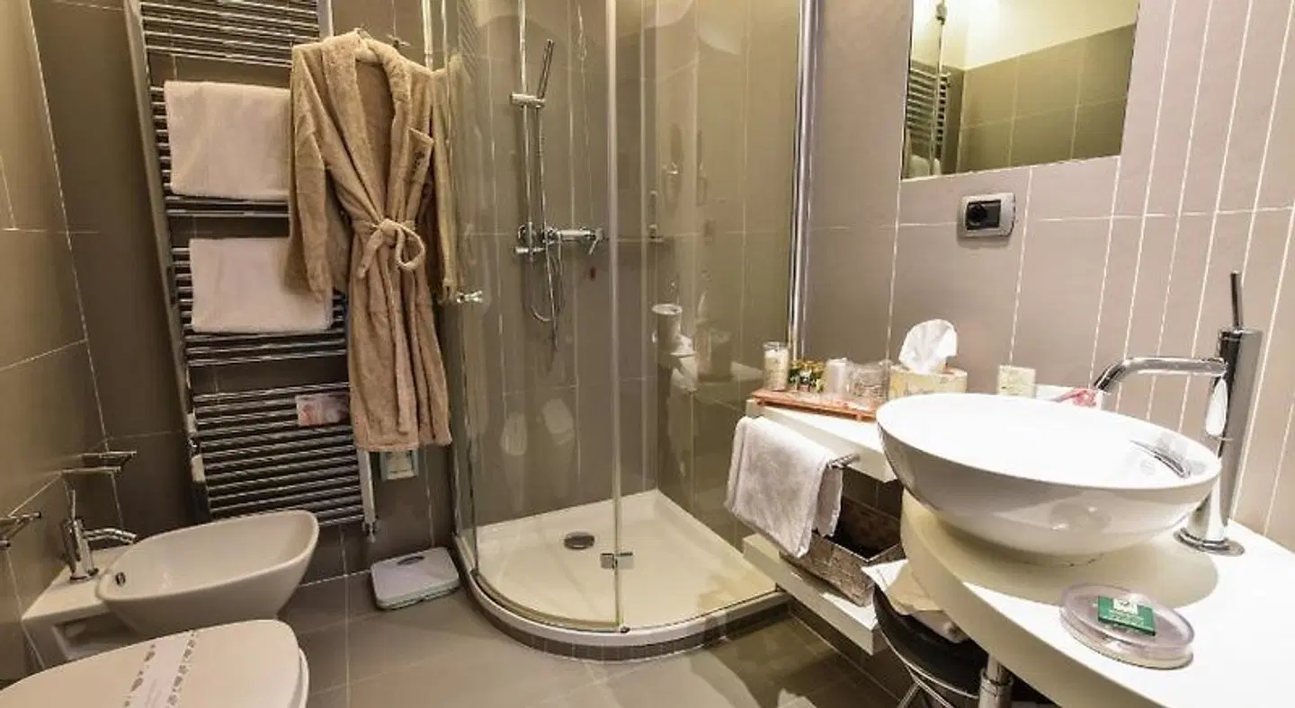 Belfiore Park Hotel Badezimmer