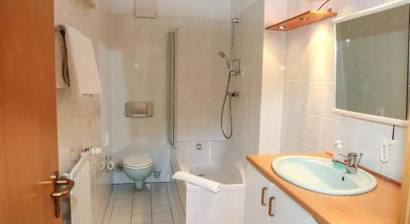 Lindenhotel Stralsund Badezimmer