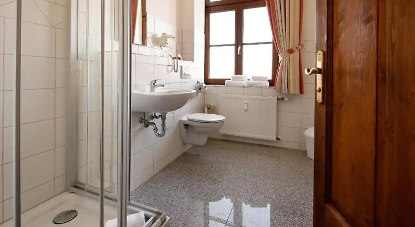 Hotel Am Alten Hafen Badezimmer