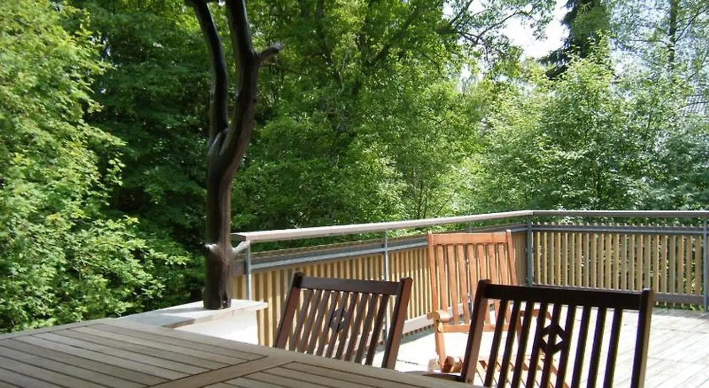 Jagdhaus Wiese Terrasse