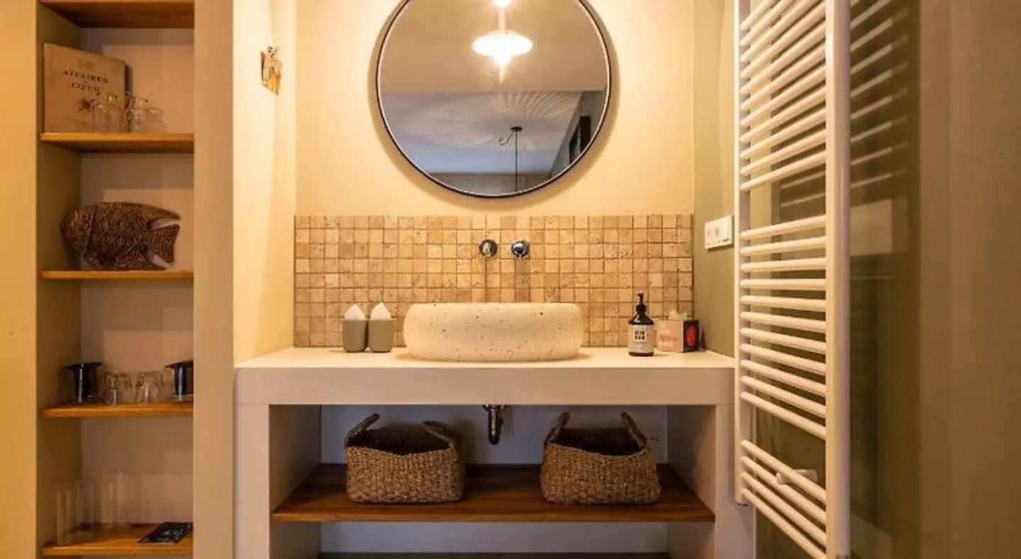 Papa Rhein Hotel & Spa Badezimmer