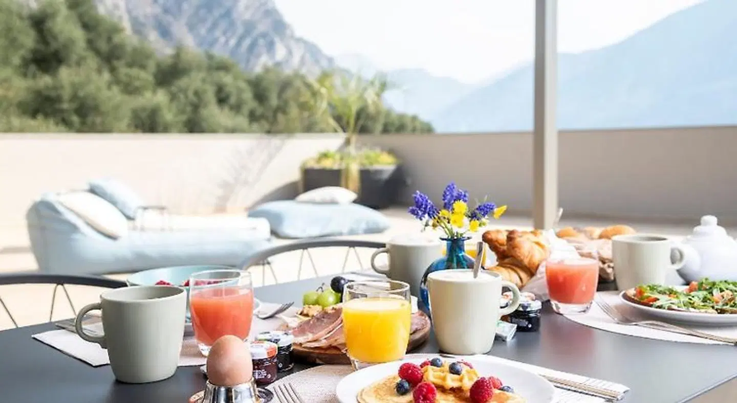 Evo Suites Apartments Terrasse