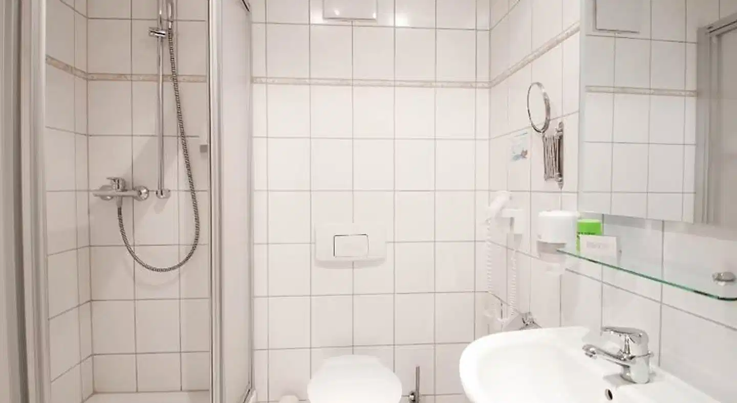 Ferien Hotel Südharz Badezimmer