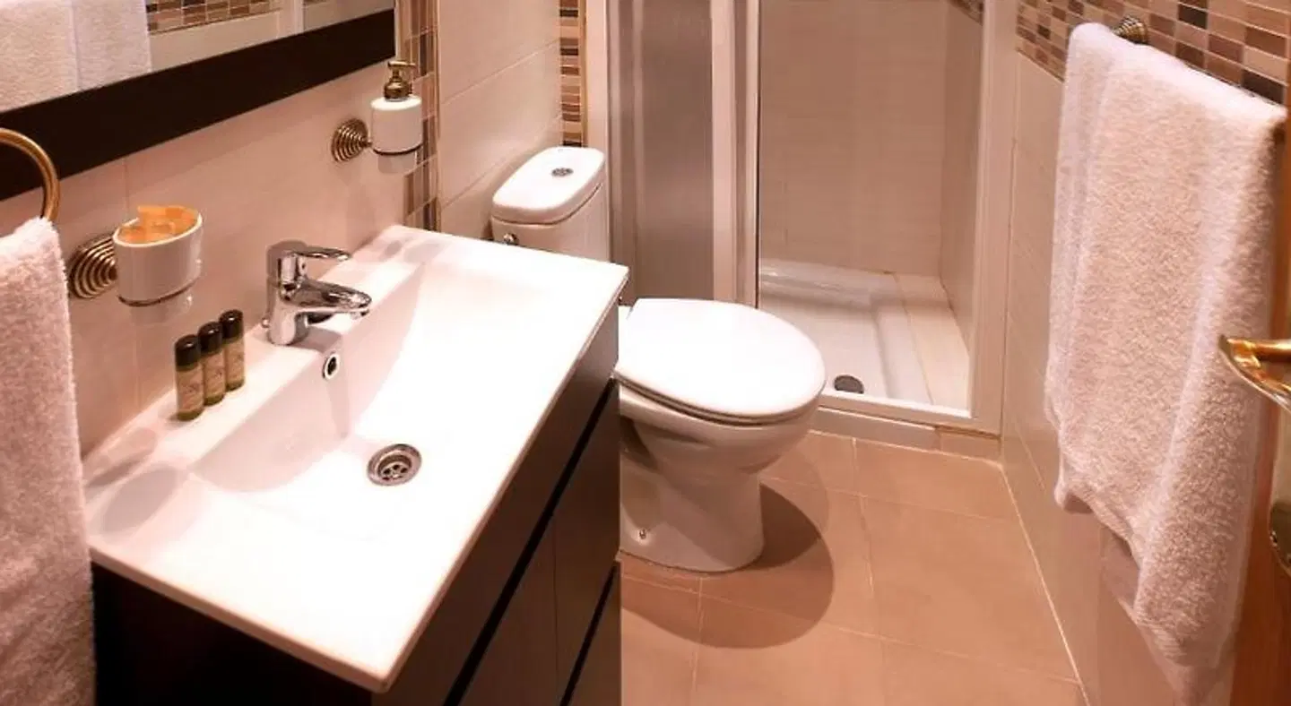 Hostal Segovia Badezimmer
