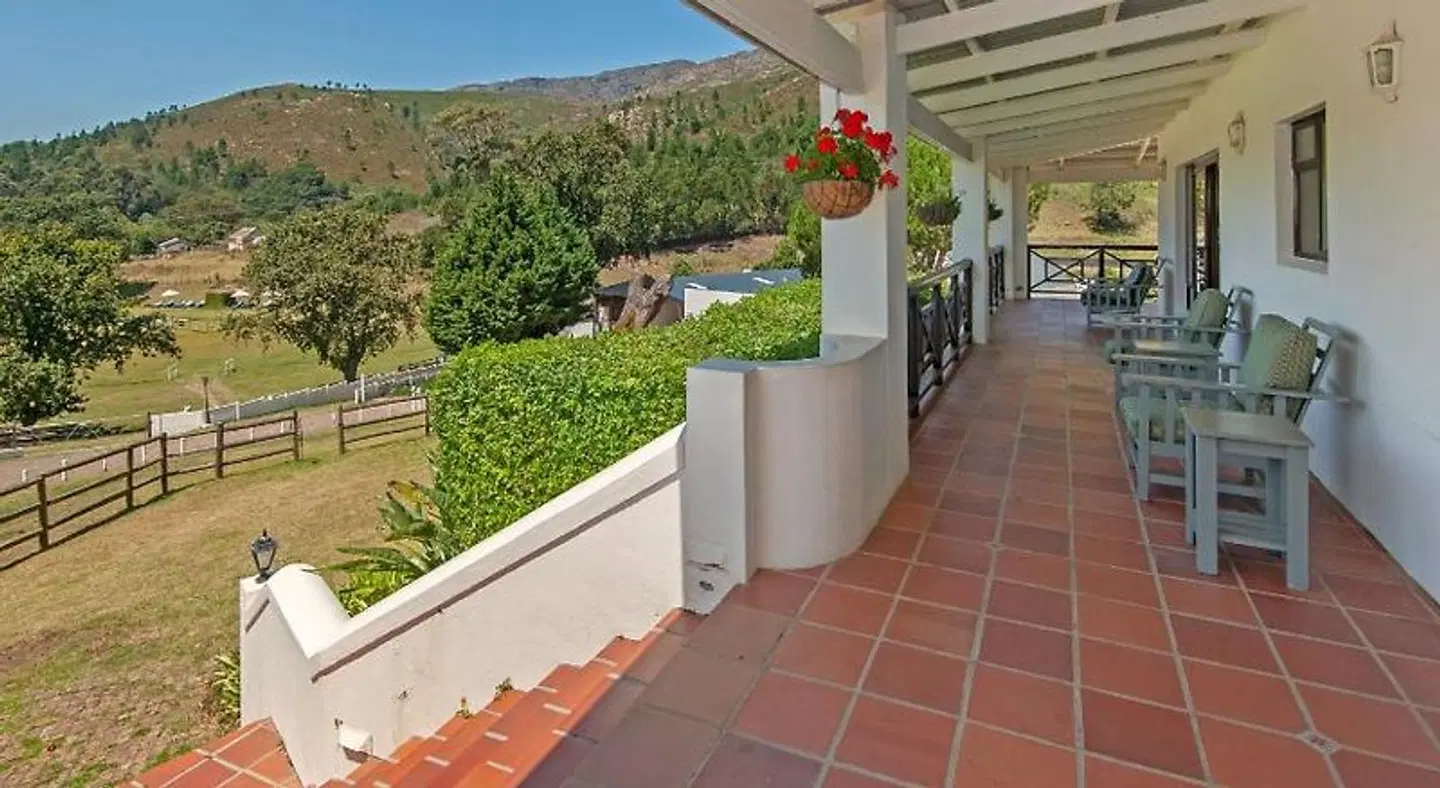 High Season Farm Self Catering Cottages Terrasse