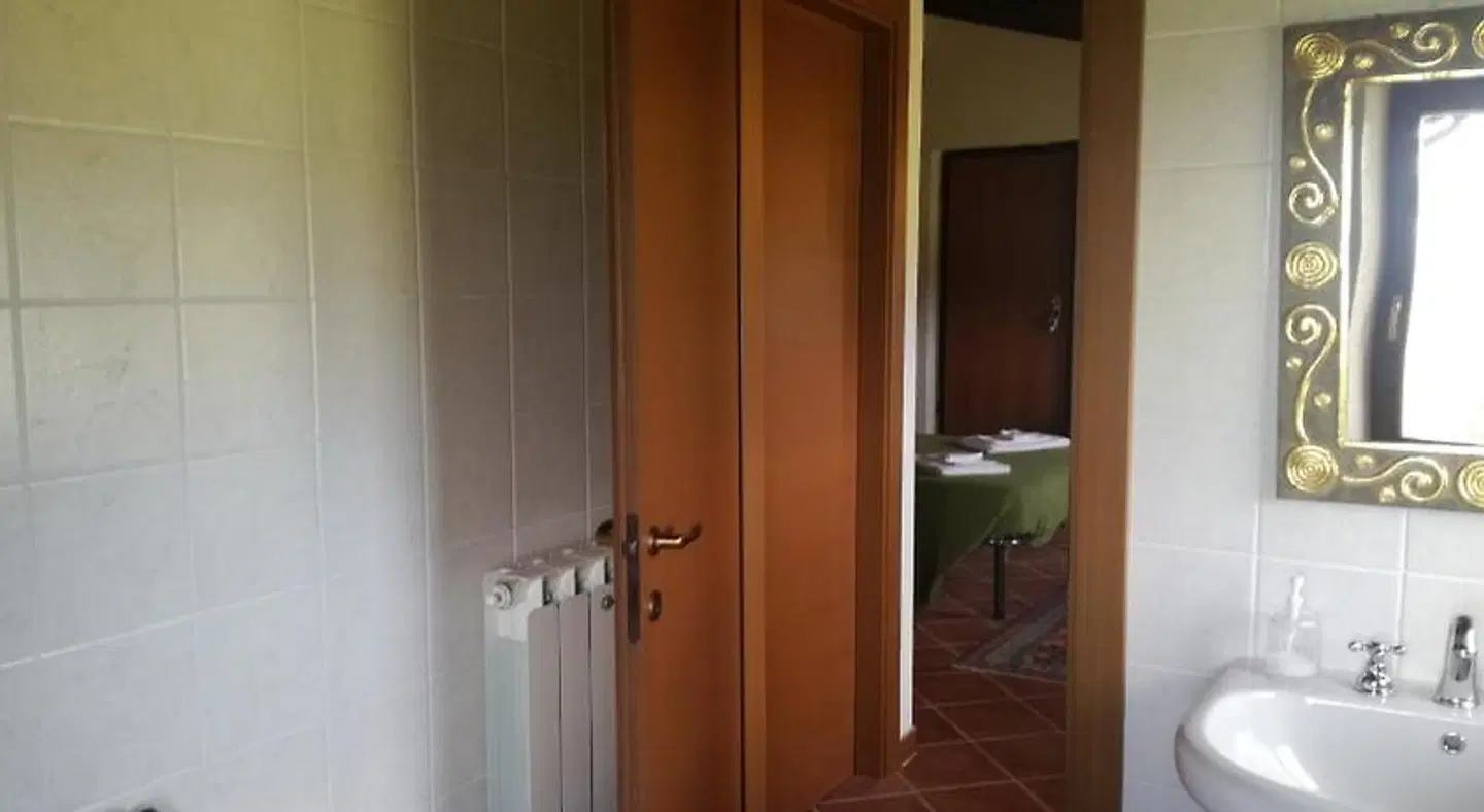 Cà del Monte Resort Badezimmer