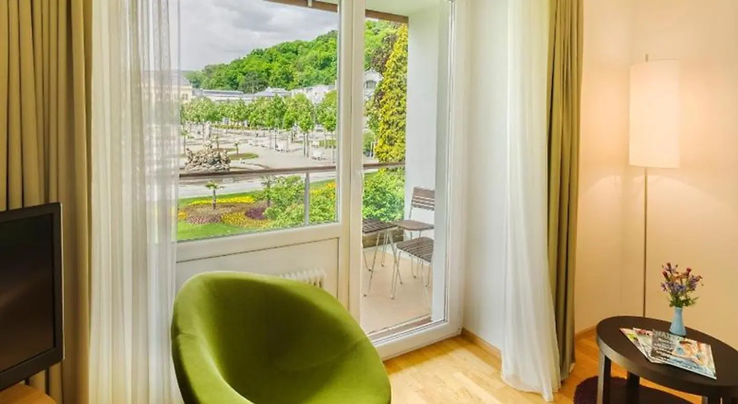 At the Park Hotel Badezimmer