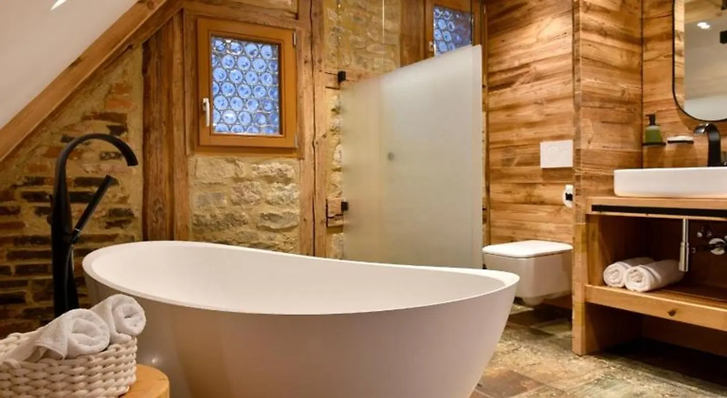 Romantik Hotel Markusturm Badezimmer