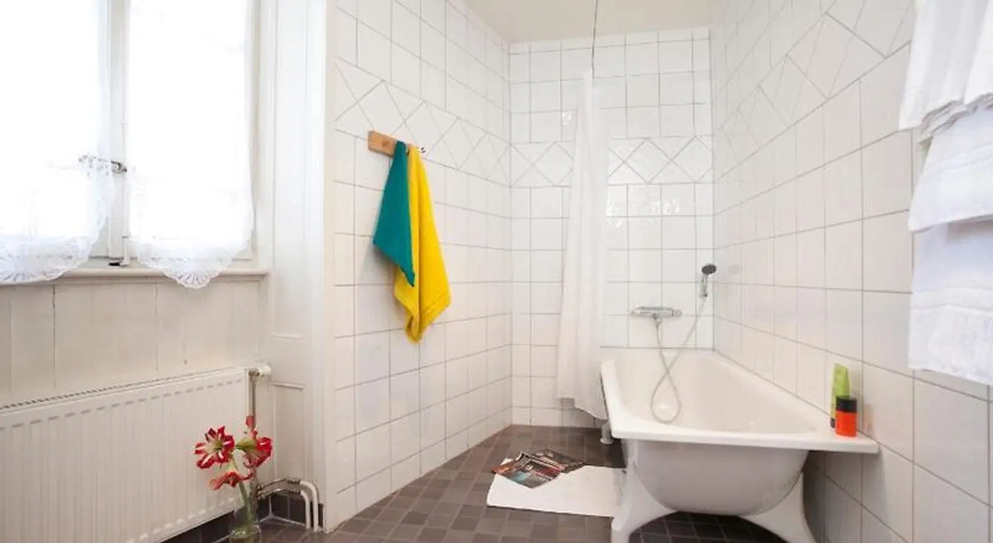 Langley Hotel Gustavia Badezimmer
