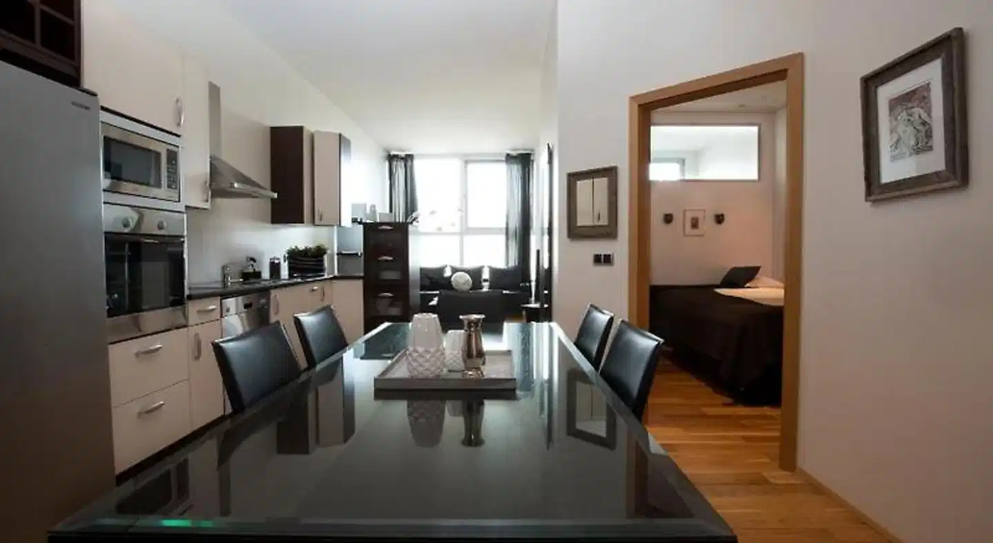 Room with a View Hotel Wohnbeispiel