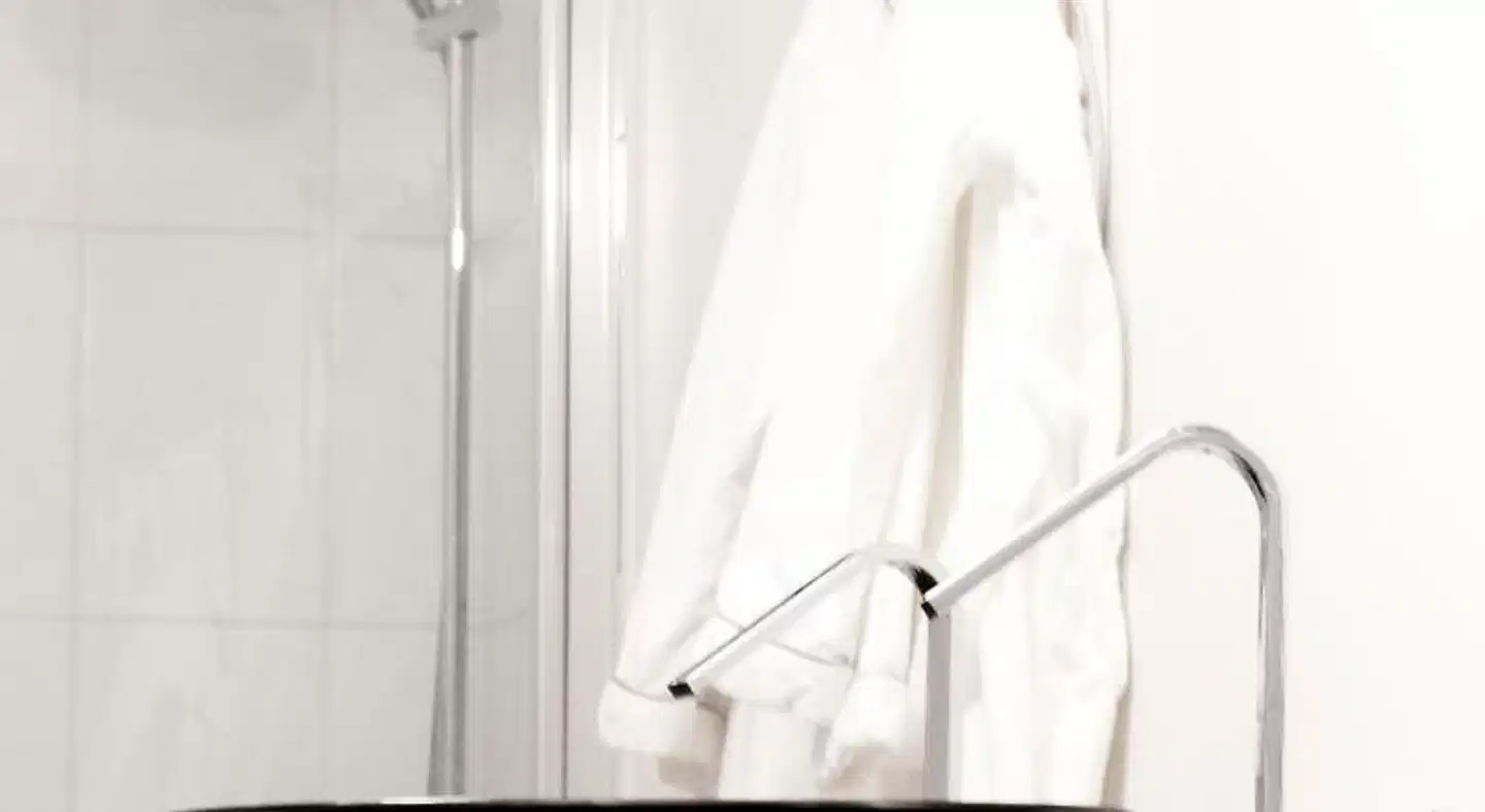 Room with a View Hotel Badezimmer