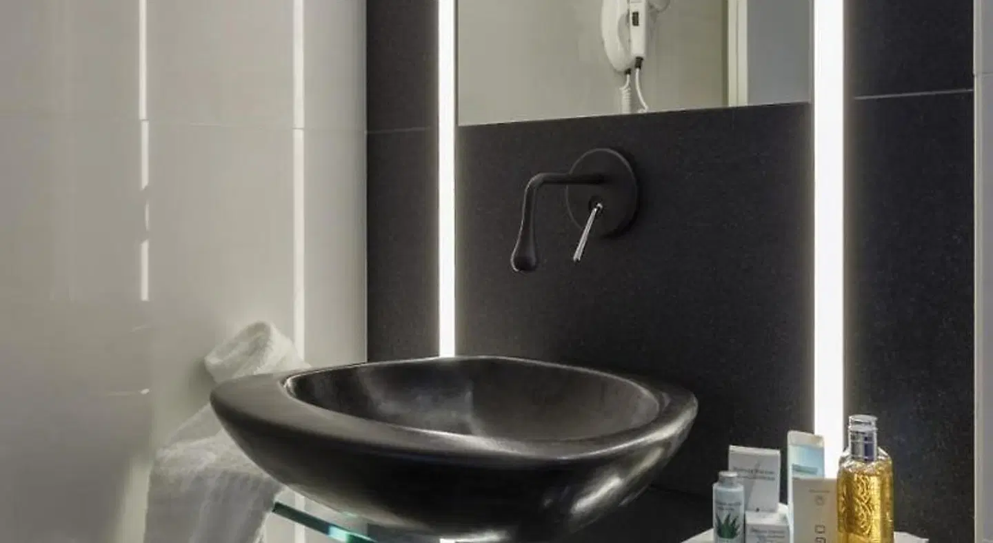 Zafran Boutique Hotel Badezimmer