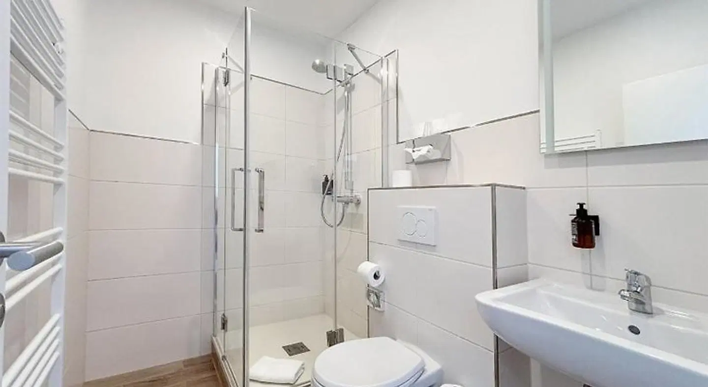 Wilhelms Haven Hotel Badezimmer