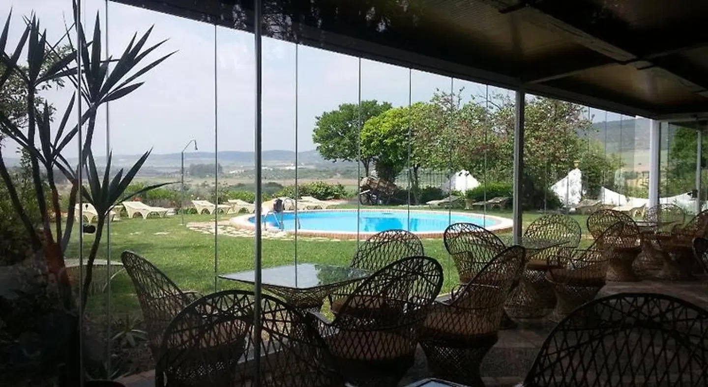 Hacienda el Santiscal Terrasse