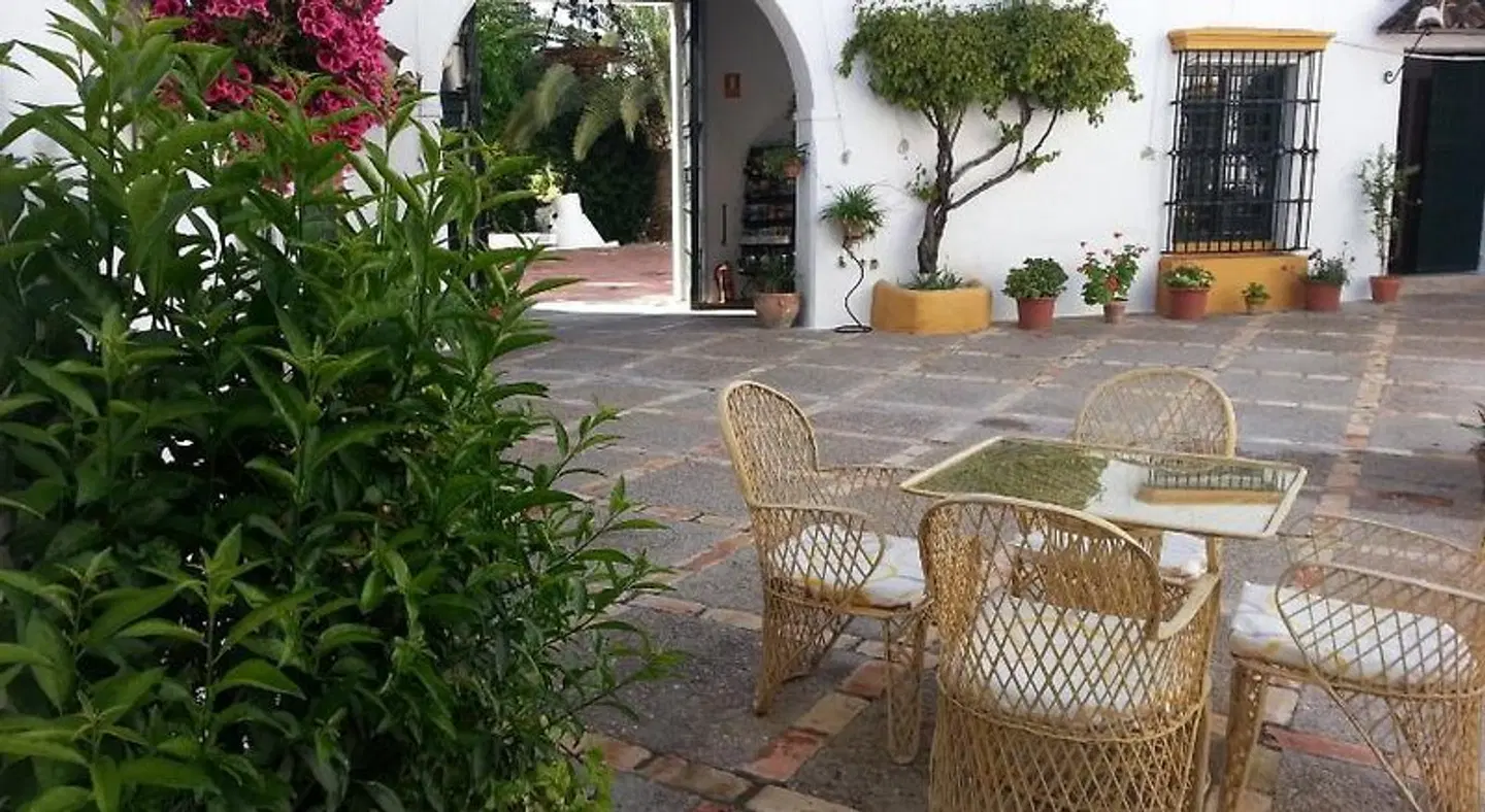 Hacienda el Santiscal Terrasse