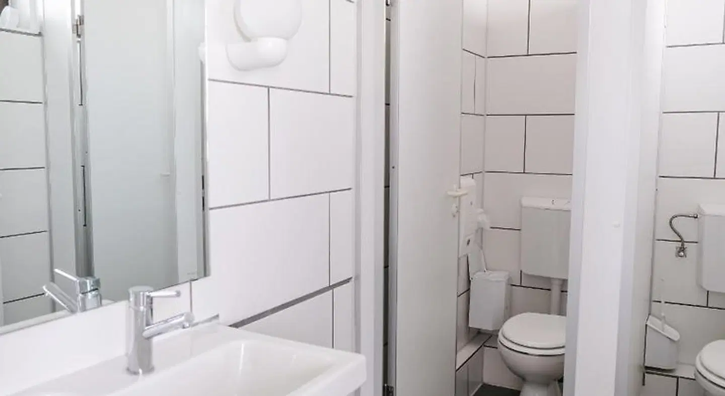 Hammebrook Hostel Hamburg Badezimmer