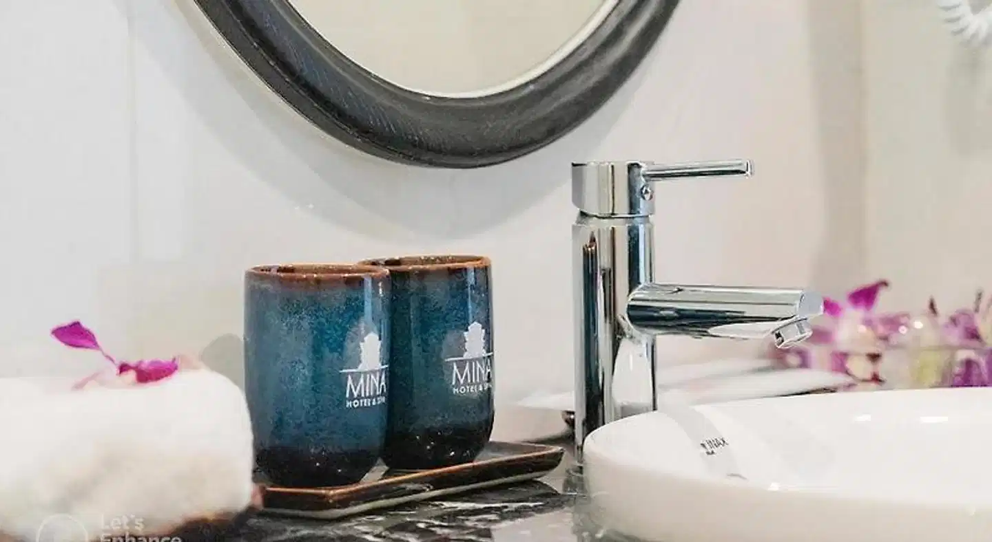 Mina Hotel and Spa Badezimmer