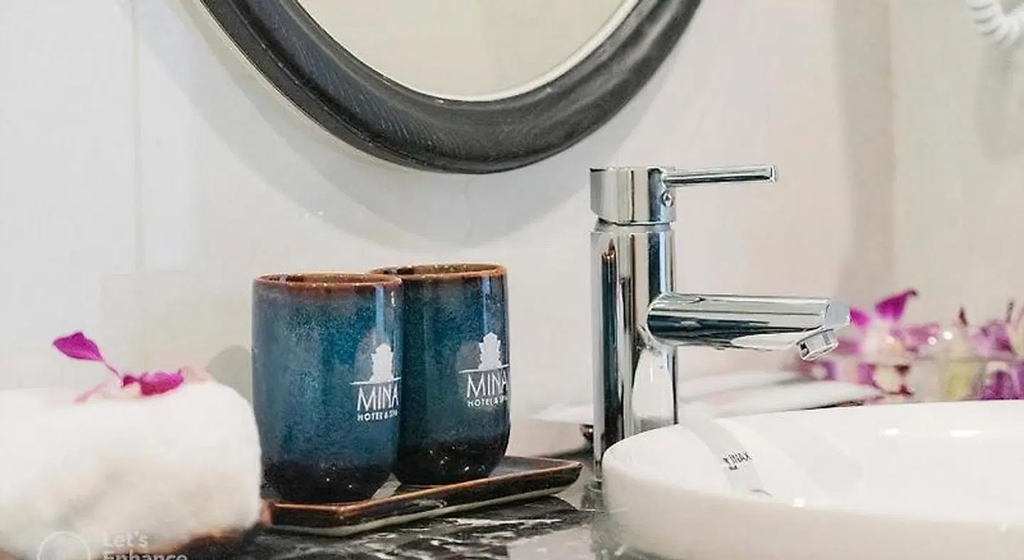 Mina Hotel and Spa Badezimmer